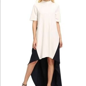 Size xs SHEIN colorblock high low dress